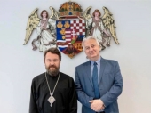 Відбулася зустріч митрополита Будапештського та Угорського Іларіона з віце-прем'єром Угорщини Ж. Шем'єном