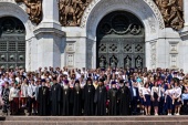 Состоялся выпускной акт православных школ и гимназий Московской епархии