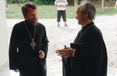 Митрополит Будапештский и Венгерский Иларион посетил строящийся в Хевизе православный храм