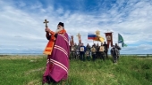 Крестный ход в исчезнувшем городе Русской Арктики совершили в Ненецком округе