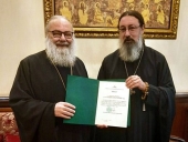 Блаженнейший Патриарх Антиохийский Иоанн принял нового представителя Патриарха Московского и всея Руси