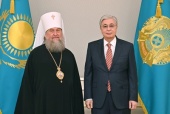 Состоялась встреча Президента Казахстана и главы Казахстанского митрополичьего округа