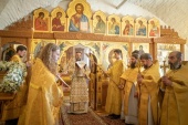 415-летие со дня преставления святителя Иова отметили в Успенском Старицком монастыре