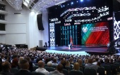 Митрополит Минский Вениамин принял участие в торжественном собрании, посвященном Дню Независимости Республики Беларусь