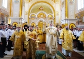 Предстоятель Русской Церкви освятил собор равноапостольных Кирилла и Мефодия в Калининграде