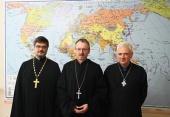 Hierarch of the Church of England visits the Department for External Church Relations