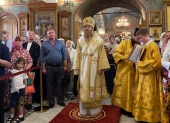 Наместник Оптиной пустыни возглавил торжества по случаю престольного праздника московского подворья обители