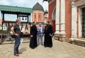 В Высоко-Петровском монастыре в Москве обсудили вопросы реставрации палат Нарышкиных