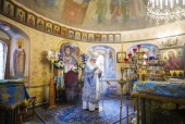 У день свята Казанської ікони Божої Матері Святіший Патріарх Кирил звершив Літургію в Казанському соборі на Червоній площі в Москві