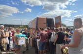 Более тысячи продуктовых наборов передала Симферопольская епархия в Запорожскую область. Информационная сводка о помощи беженцам (от 20 июля 2022 года)