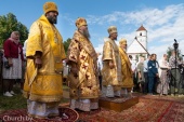 Митрополит Мінський Веніамін очолив у місті Заславлі урочистості з нагоди 1030-річчя Православ'я на білоруських землях