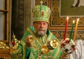 Патриаршее поздравление митрополиту Кишиневскому Владимиру с 70-летием со дня рождения