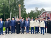 В Выборгской епархии открыт памятник в честь 300-летия российской прокуратуры