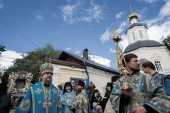 В Богородицком Житенном монастыре в Осташкове Тверской епархии отпраздновали 20-летие возрождения обители