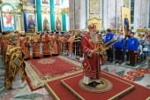 Глава Санкт-Петербургской митрополии совершил Литургию в Исаакиевском соборе в Северной столице