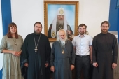 Председатель Синодального отдела по благотворительности встретился с руководителем специального гуманитарного центра Крымской митрополии