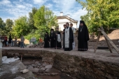 В Борисоглебском монастыре в Торжке обнаружены захоронения XI-XII веков