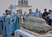 В Оренбурге состоялось перезахоронение останков епископа Феодосия (Олтаржевского)