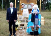 Митрополит Петрозаводский Константин совершил благодарственный молебен по случаю 102-летия Республики Карелия