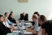 Митрополит Минский Вениамин возглавил очередное заседание Ученого совета Минской духовной академии