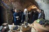 В Псково-Печерском монастыре состоялось освящение Сырных пещер