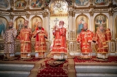 Патриарший наместник Московской митрополии возглавил торжества в честь Собора Саратовских святых в Саратове