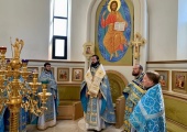 Metropolitan Anthony of Volokolamsk celebrates Liturgy at the Russian Orthodox parish in Strasbourg