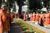 Патриарший экзарх всея Беларуси возглавил в Жировичской обители торжества в честь преподобномученика Серафима Жировичского