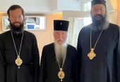 Metropolitan Anthony of Volokolamsk meets with bishops of the Russian Orthodox Church Outside of Russia