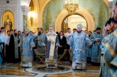 Председатель Синодального отдела по монастырям и монашеству возглавил торжества по случаю 625-летия Сретенского ставропигиального монастыря