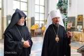 Состоялась встреча Патриаршего экзарха всея Беларуси с главой Ново-Нахичеванской и Российской епархии