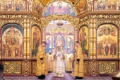 В день Усекновения главы Иоанна Предтечи митрополит Астанайский Александр совершил Божественную литургию в Вознесенском соборе Алма-Аты