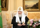 Святейший Патриарх Кирилл направил поздравления главам ряда регионов России с победой на выборах