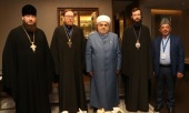 Metropolitan Anthony of Volokolamsk meets with Sheikh ul-Islam Allahshukur Pashazade