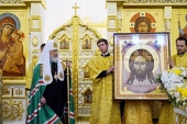 Предстоятель Русской Церкви освятил храм великомученицы Варвары в Норильске