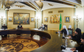 Встреча Святейшего Патриарха Кирилла с делегацией Коптской Церкви