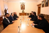 Митрополит Волоколамський Антоній зустрівся з міністром вакуфів Сирійської Арабської Республіки