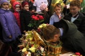 Ковчег с частицей мощей преподобного Сергия Радонежского был принесен в Смоленск