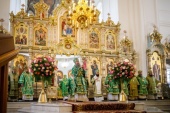 У Миколаївському монастирі Верхотур'я відбулися урочистості з нагоди 30-річчя перенесення мощей праведного Симеона Верхотурського