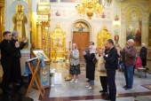 В Волгодонске Ростовской области совершили первое богослужение с сурдопереводом