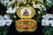 Состоялось принесение ковчега с мощами преподобного Сергия Радонежского в Тверскую митрополию