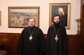 Состоялась встреча митрополита Волоколамского Антония с епископом Кафским Алексием
