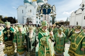 В Троице-Сергиевой лавре прошли торжества по случаю дня памяти преподобного Сергия Радонежского