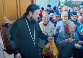 Представители Крымской митрополии доставили на Донбасс и в Запорожскую область около 30 тонн помощи. Информационная сводка о помощи беженцам (от 9 октября 2022 года)