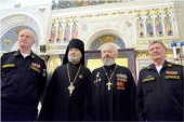 В Никольском морском соборе г. Кронштадта состоялось награждение военных священников, проявивших мужество при исполнении служебного долга