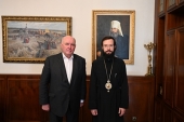 Митрополит Волоколамский Антоний встретился с председателем Комитета Совета Федерации по международным делам