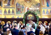 Иерархи Московского Патриархата приняли участие в торжествах поставления на кафедру Западноевропейского епископа Сербской Церкви