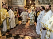 Feast of the Intercession of the Theotokos is celebrated in Jerusalem