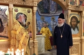 Иерарх Антиохийской Православной Церкви посетил храм Московского Патриархата в Брюсселе