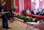 В Ростове-на-Дону прошли сборы по военно-медицинской подготовке для клириков и сотрудников епархии